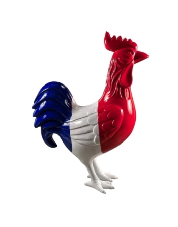 Coq républicain bleu