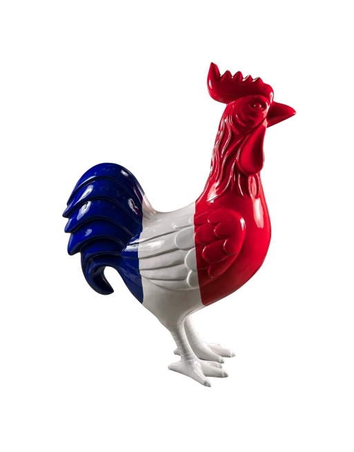 Coq républicain bleu